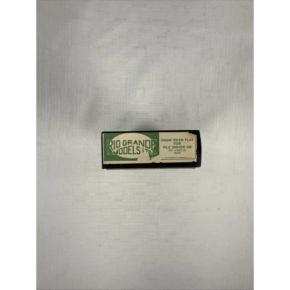 Rio Grande Models HOn3 Scale DRGW Idler Flat for Pile Driver Kit #3025ID